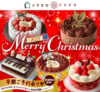 クリスマス事前予約受付中！