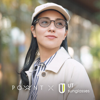 鼻パッドなしサングラス「UT sunglasses」から、パリミキ限定 POWANTコラボモデルが登場！