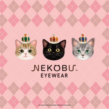 【新作】フェリシモ猫部とのコラボ眼鏡【限定】