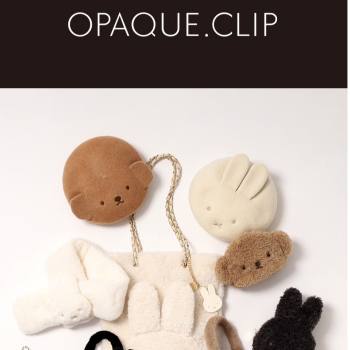 【miffy×OPAQUE.CLIP】コラボレーションアイテム