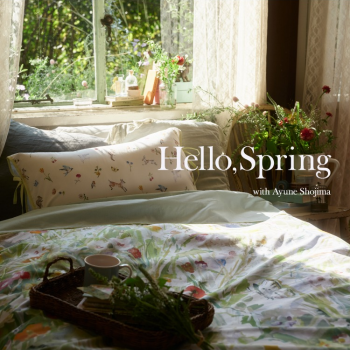2026/1/21販売開始予定！Hello，Spring～庄島歩音さんとのコラボレーションアイテムが登場！