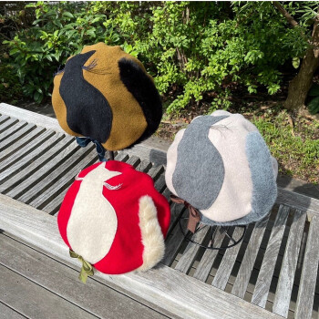 "【おすすめ商品のご紹介】 I ♡ NECO　ベレー"