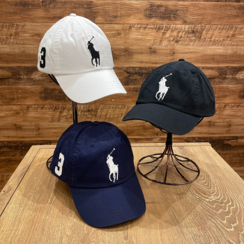 POLO RALPH LAURENのキャップが入荷しました！
