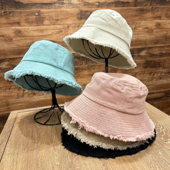 【おすすめの商品のご紹介】 フリンジバケットハット